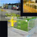 Panneau de clôture temporaire de tuyau blanc galvanisé de haute qualité / panneaux soudés provisoires de barrière en métal à vendre (prix d&#39;usine)